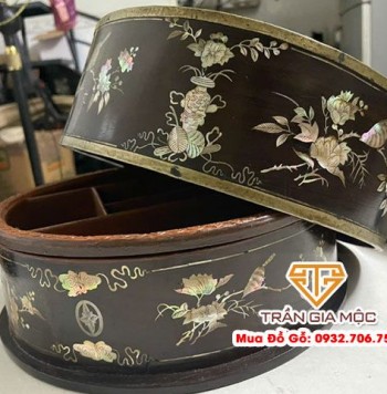 Thu Mua Khay Trà, Khay Trầu, Hộp Rương Cổ Cẩn Ốc Ngày Xưa Giá Cao