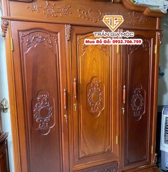 Chuyên Thu Mua Tủ Quần Áo Gỗ Cũ Tại TPHCM | Tự Tháo Vận Chuyển
