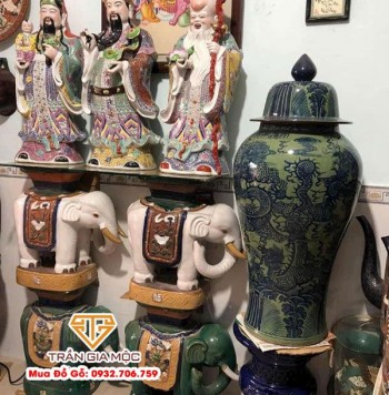 Thu Mua Tượng Gốm Sứ Phong Thủy – Giữ Lại Vẻ Đẹp Tâm Linh và Giá Trị Nghệ Thuật Xưa