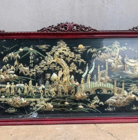 Bức Tranh Được Cẩn Ốc Và Trai Thanh Lý Giá Rẻ 