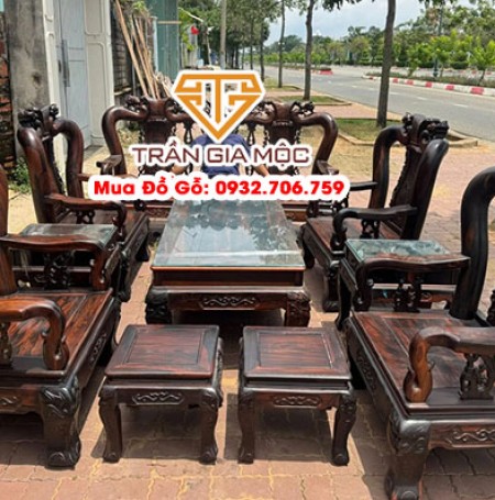 Thu Mua Bàn Ghế Gỗ Mun Cũ Giá Cao Tận Nơi Tại TPHCM