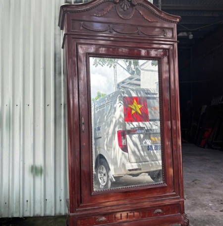 Tủ Mão Gỗ Cẩm Lai Mẫu Louis - Thu Mua Tủ Mão Xưa Cũ Cổ 