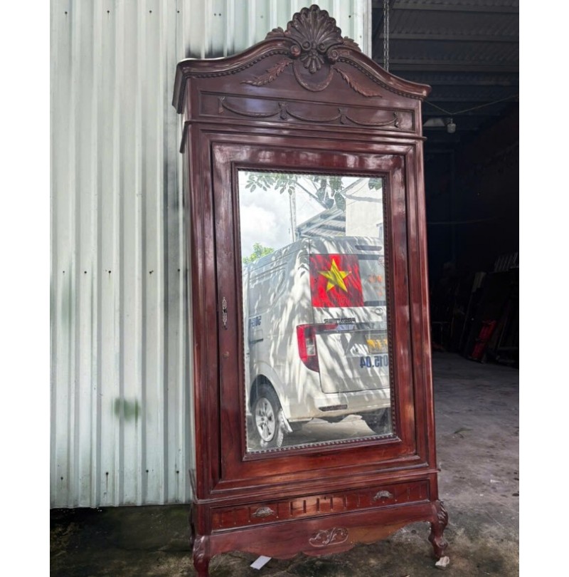 Tủ Mão Gỗ Cẩm Lai Mẫu Louis - Thu Mua Tủ Mão Xưa Cũ Cổ 