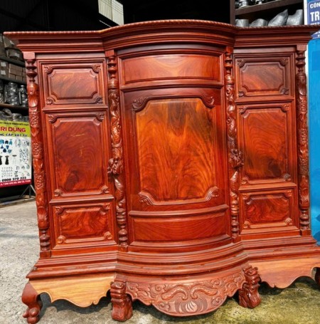 Tủ Thờ Gỗ Đỏ Nam Phi - Thu Mua Tủ Thờ Gỗ Cũ Quận 11 