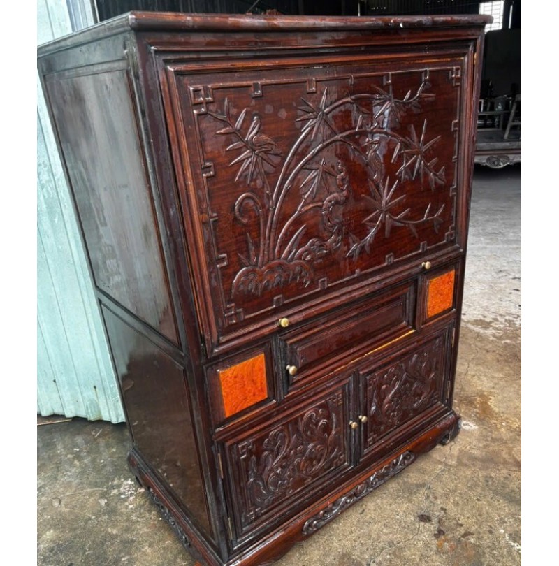 Tủ Tivi Ngày Xưa Gỗ Gụ Vẻ Đẹp Hoài Niệm